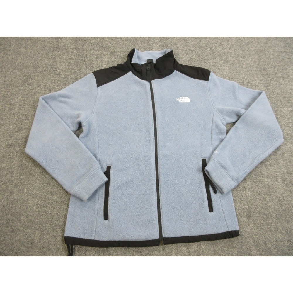 The North Face Alpine‎ Polartec Fleece Jacket Womens M Blue Full Zip NF0A7WWM